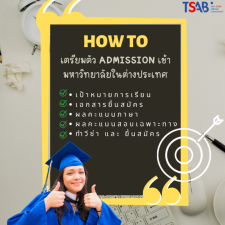 How to เตรียมตัวเข้าสู่รั้วมหาวทิยาลัยในต่างประเทศ