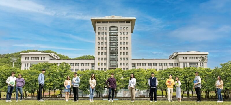 Sun Moon University เรียนต่อเกาหลี บรรยากาศมหาวิทยาลัย