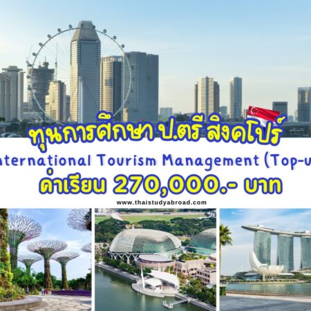 ทุนการศึกษา ป.ตรี สิงค์โปร์